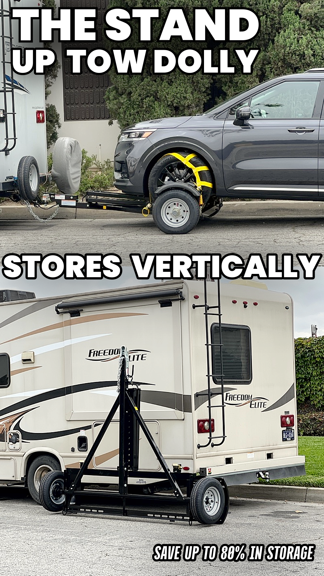 STAND UP CAR TOW DOLLY SNIPPET FOR GOOGLE