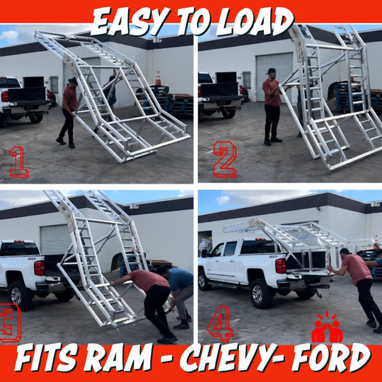 Short Bed UTV SXS Truck Rack SXS