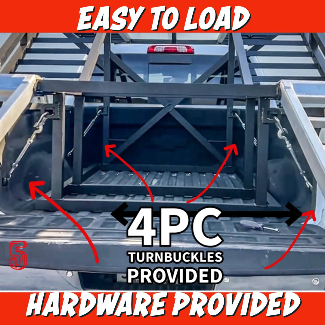 Short Bed UTV SXS Truck Rack SXS