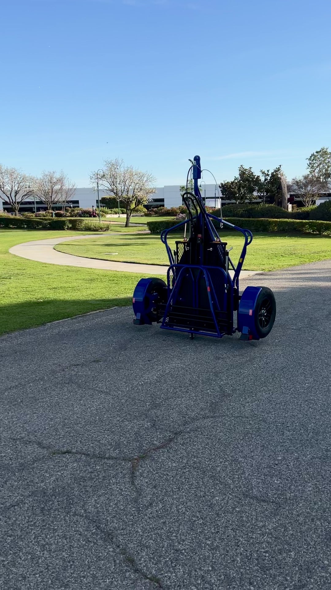 Stand up Alpha Sport Motorcycle Trailer