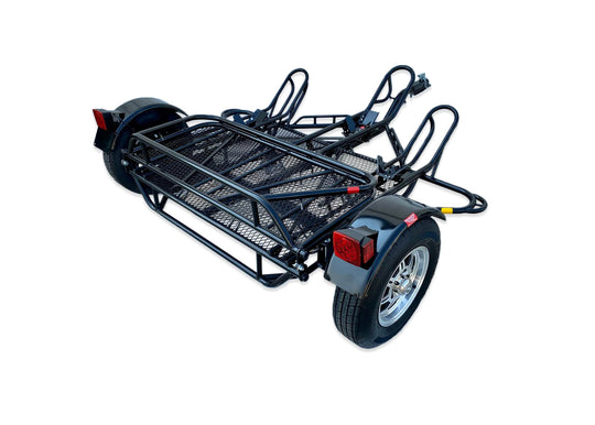 Trailer for cargo, Take your Motorcycles everywhere anytime. Dirt bike Sport Bike trailer folding Stand out