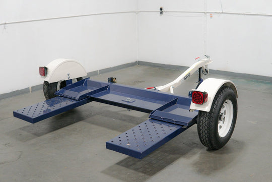 Swivel Pan Car tow dolly- Surge brakes or electric brakes in stock