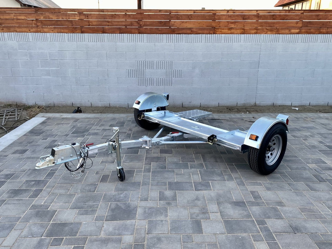 Fully Galvanized folding Kar Kaddy SS Tow Dolly - Car Tow Dolly