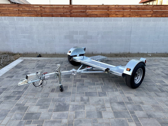 Fully Galvanized folding Kar Kaddy SS Tow Dolly - Car Tow Dolly