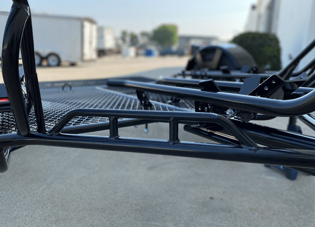 Big tex utility trailer Haul up to three motorcycles  tie down points