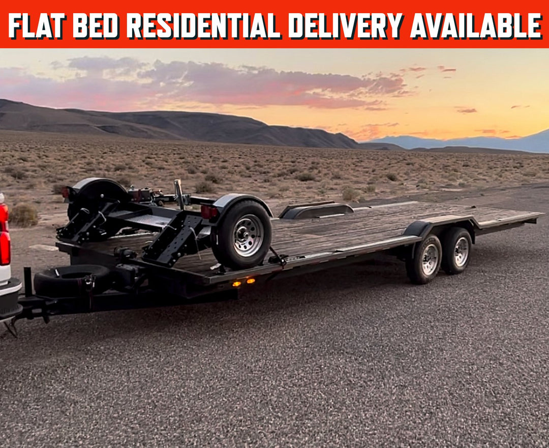 FLAT BED DELIVERY AVAILABLE