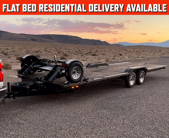FLAT BED DELIVERY AVAILABLE