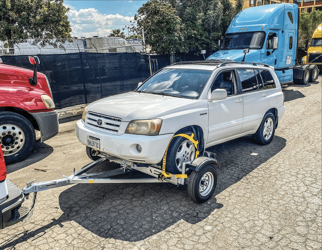 CAR TOW DOLLY - CARTOWDOLLY.COM CAR HAULER CAR DOLLY GALVANIZE STAND UP DOLLIES