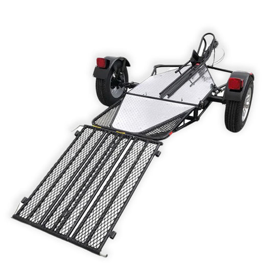 Alpha Sport Motorcycle Trailer Kendon stand up motorcycle trailer in stock now shipping FREE SHIPPING