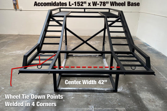 UTV Truck Rack- Utv Deck - UTV Hauler