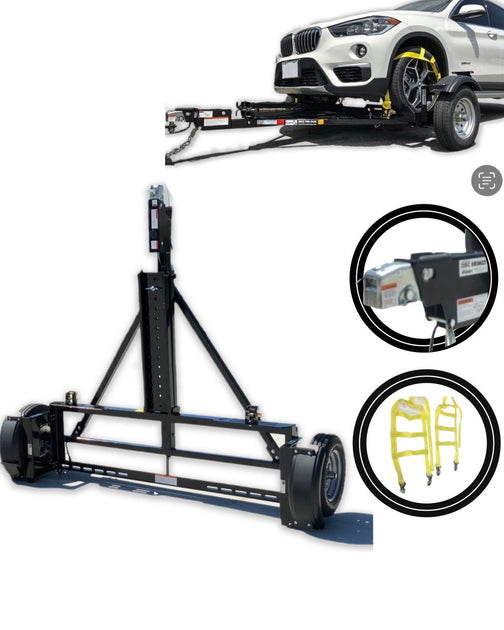 Demco Kar Kaddy X Tow Dolly with Surge Brakes for Low Profile Vehicles