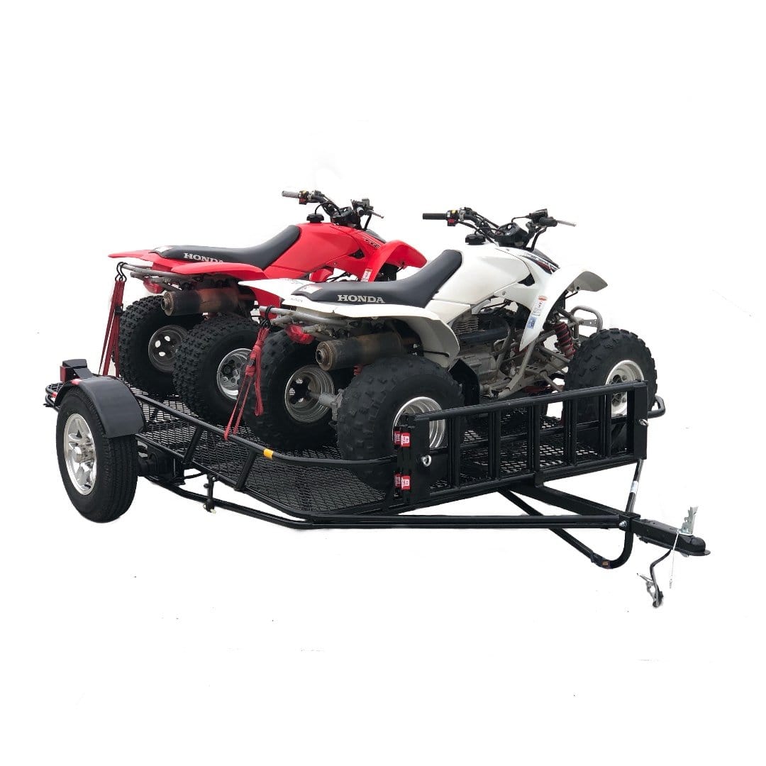 Atv trailer for quads and dirt bikes