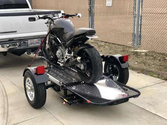 Stand up Alpha Sport Motorcycle Trailer