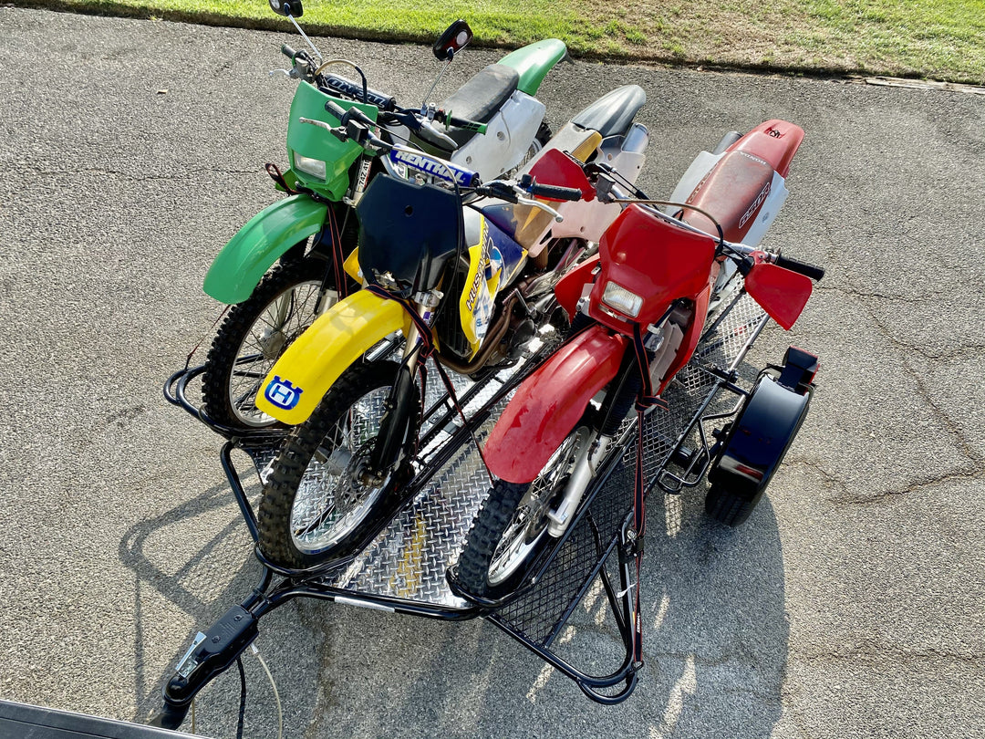 dirt bike stand up motorcycle trailer Electric bike trailer e bike trailer