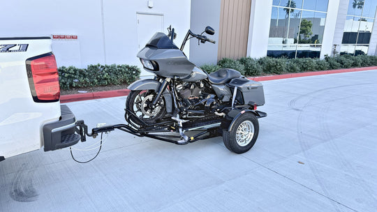 Alpha Sport Single-Rail Motorcycle Trailer