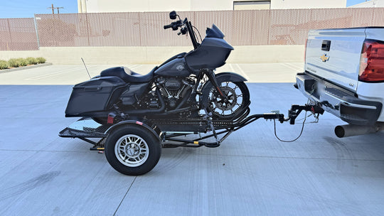 Alpha Sport Single-Rail Motorcycle Trailer