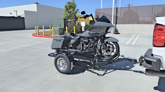 Alpha Sport Single-Rail Motorcycle Trailer