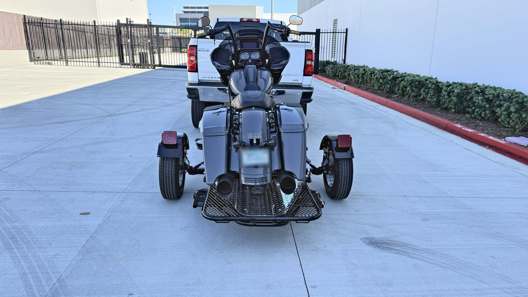 Alpha Sport Single-Rail Motorcycle Trailer