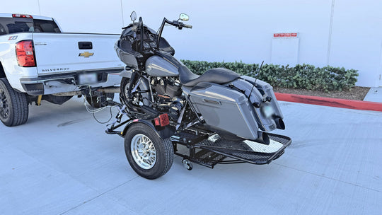Alpha Sport Single-Rail Motorcycle Trailer