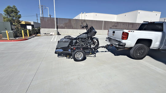 Alpha Sport Single-Rail Motorcycle Trailer