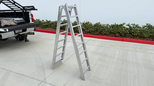 12’ Aluminum Bi-Fold UTV Ramps for Higher Trailer & Truck Bed Loading