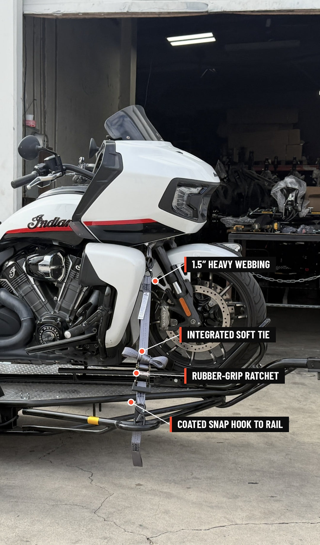 Motorcycle Tie Down Kit