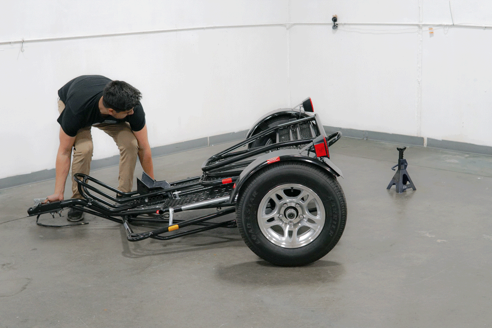 Small motorbike trailer for sale deals