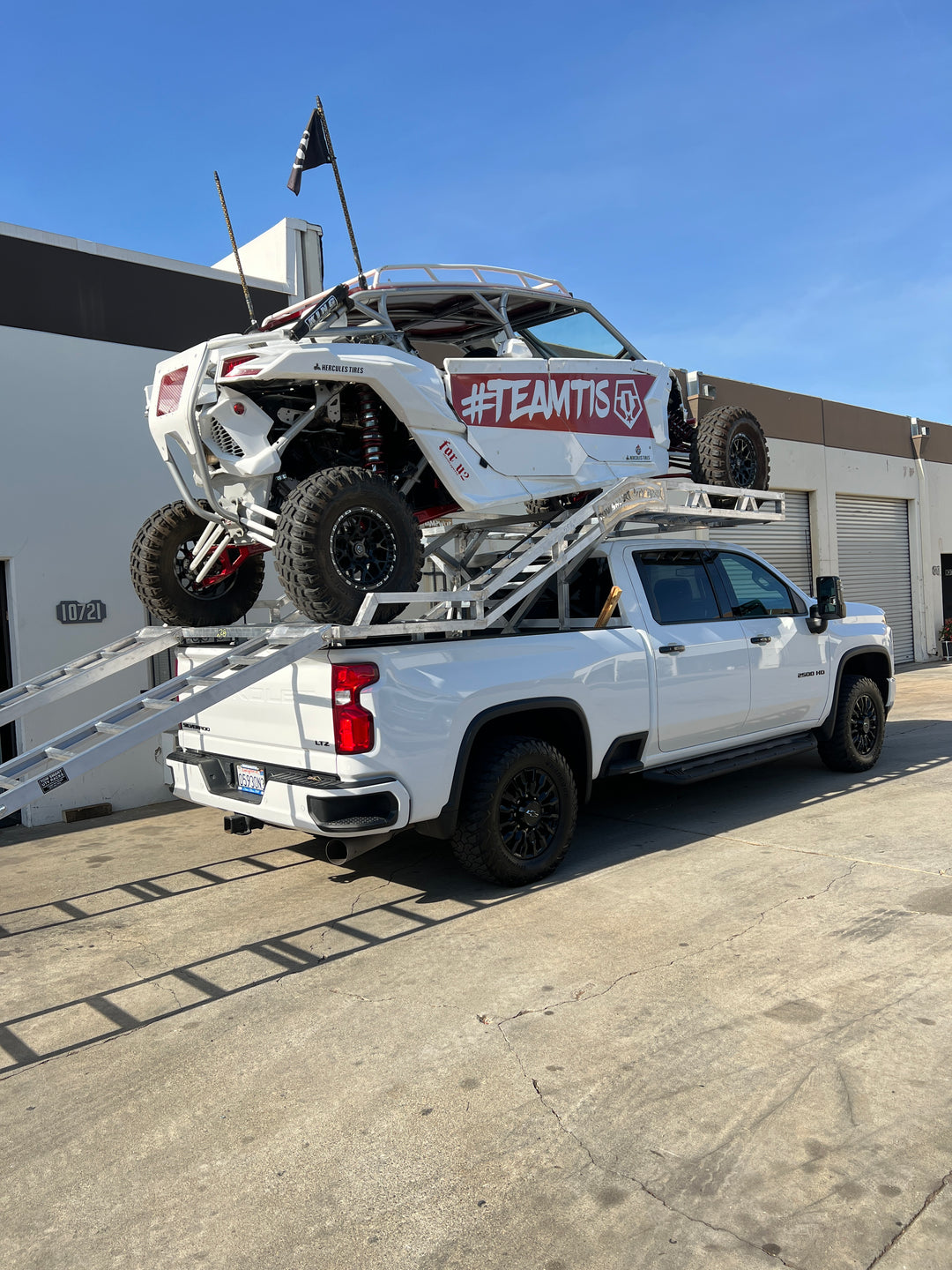 Aluminum SXS UTV Truck Rack