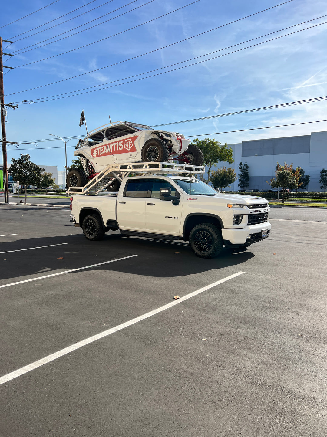 Aluminum SXS UTV Truck Rack