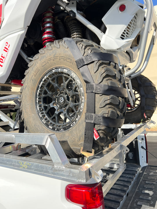 UTV Truck Rack WHEEL STRAPS