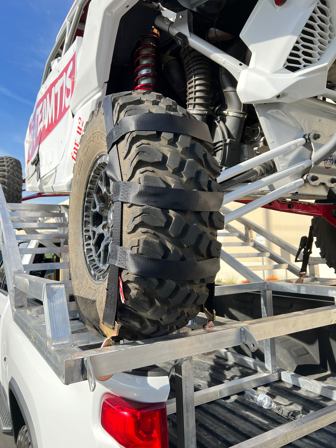 UTV Truck Rack WHEEL STRAPS