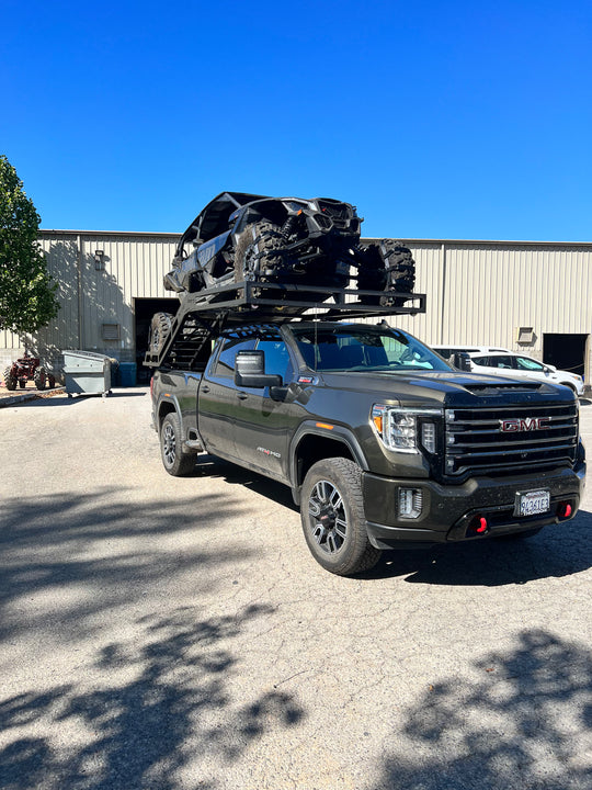 UTV Truck Rack (Fits Can-Am X3 & RZR Pro) – 12FT Ramps Included