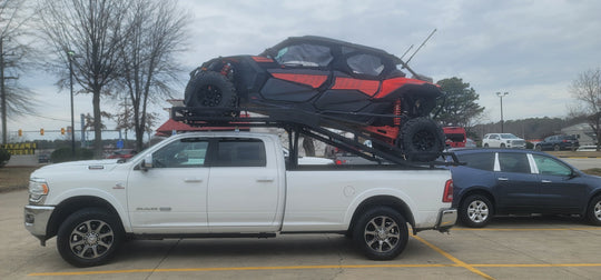 UTV Truck Rack (Fits Can-Am X3 & RZR Pro) – 12FT Ramps Included