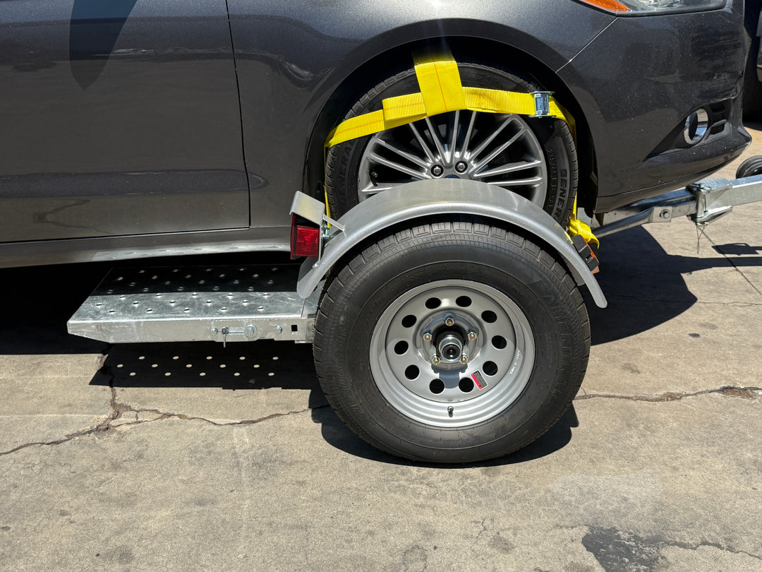 Galvanize Folding Car Tow Dolly
