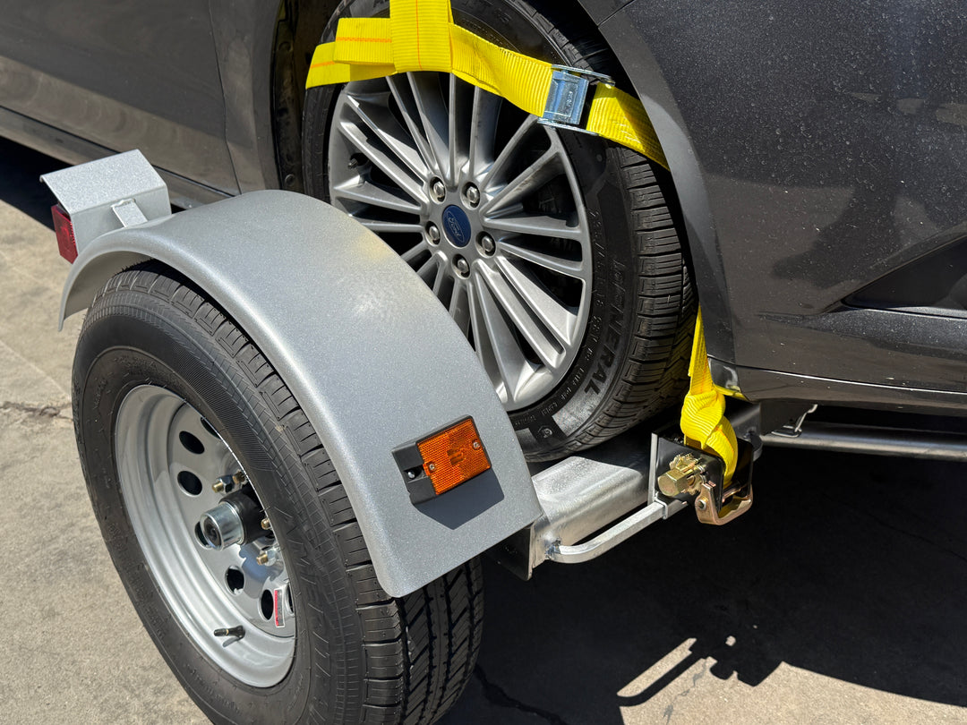 Galvanize Folding Car Tow Dolly