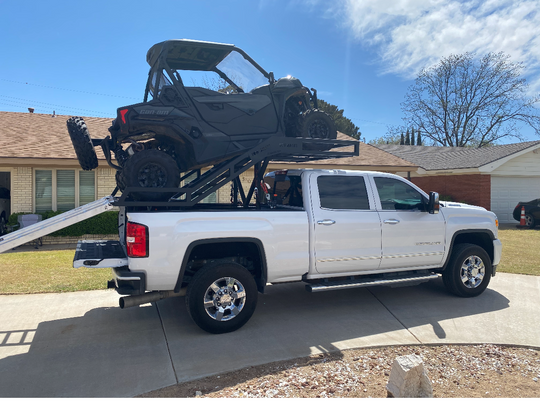 UTV Truck Rack (Fits Can-Am X3 & RZR Pro) – 12FT Ramps Included