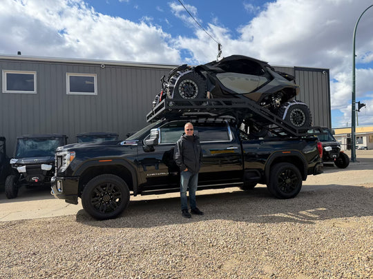 UTV Truck Rack (Fits Can-Am X3 & RZR Pro) – 12FT Ramps Included
