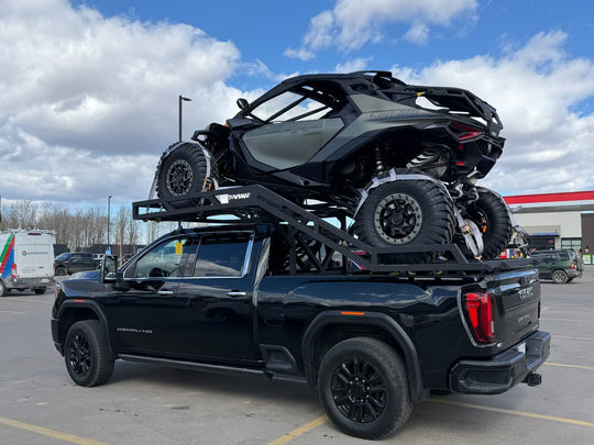 UTV Truck Rack (Fits Can-Am X3 & RZR Pro) – 12FT Ramps Included