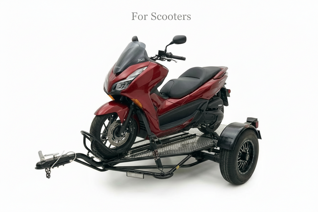 Motorcycle Trailer for scooters, foldable bike trailer 