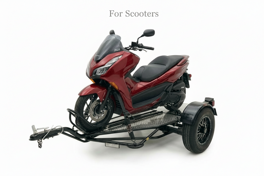 Motorcycle Trailer for scooters, foldable bike trailer 