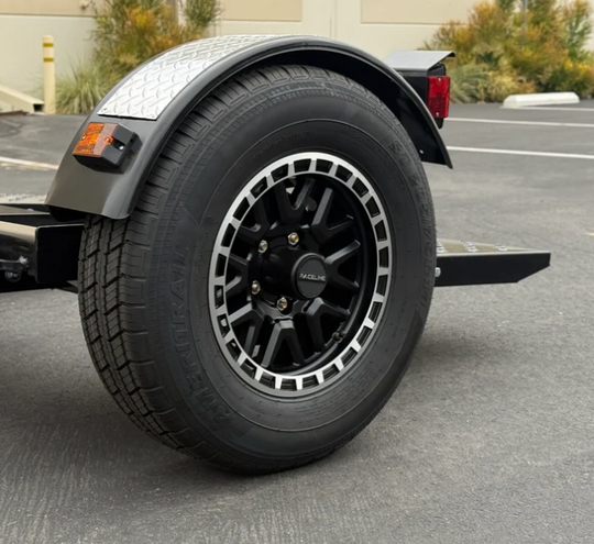 14" Krank Aluminum Wheel & Tire Combo
