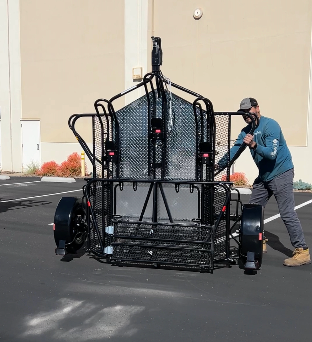 Stand store or roll trinity mt3 motorcycle trailer the #1 bike trailer kendon stand up trailer 