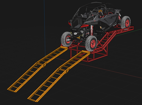 Short Bed UTV SXS Truck Rack SXS