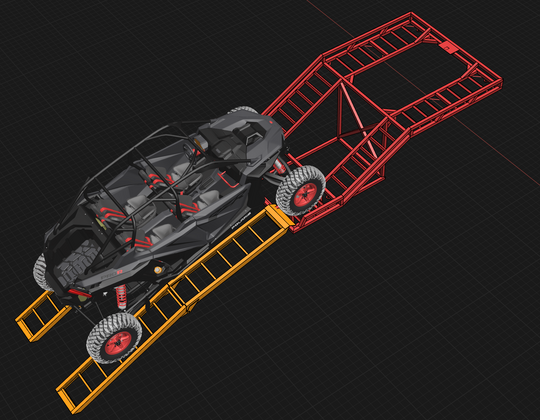 Short Bed UTV SXS Truck Rack SXS