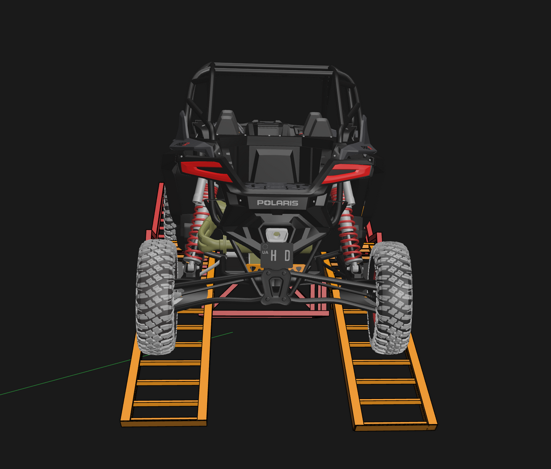 Short Bed UTV SXS Truck Rack SXS