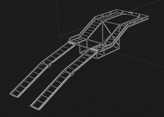 Aluminum SXS UTV Truck Rack