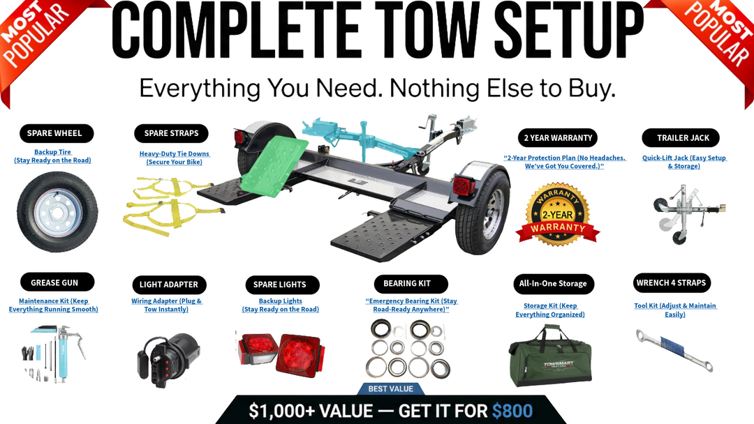 Premium Folding Tow Dolly
