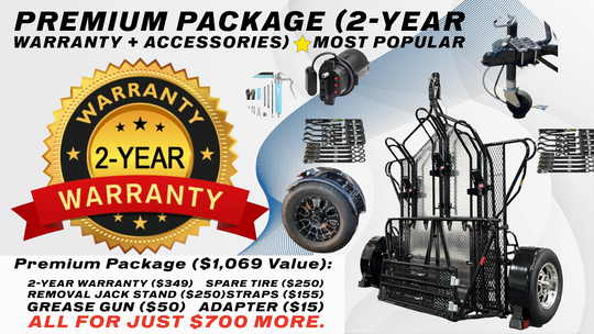 Trinity MT3 Motorcycle Trailer