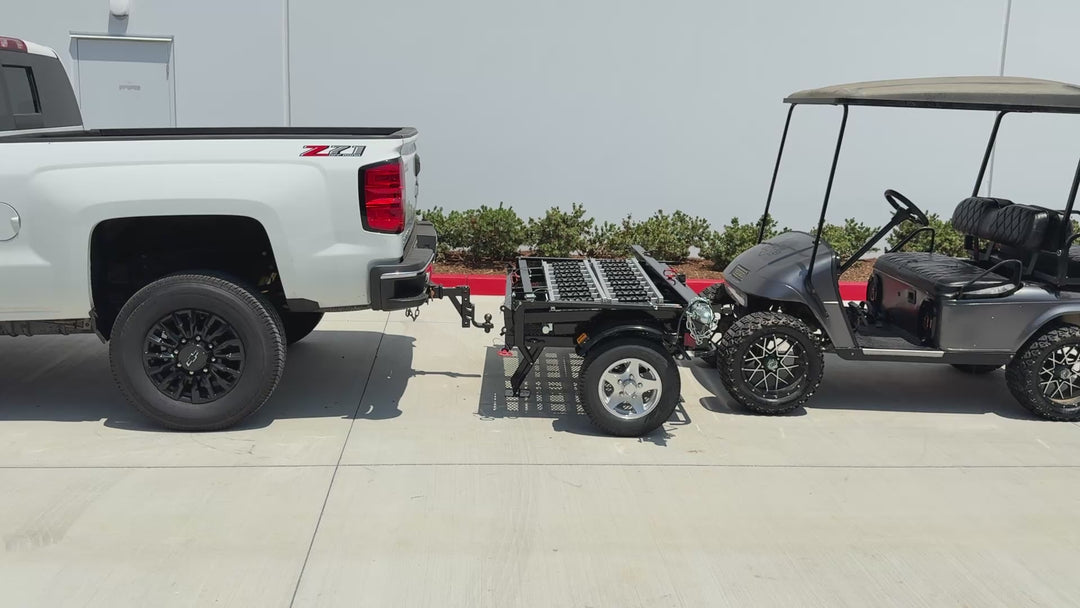 Compact Caddy Golf Cart Trailer