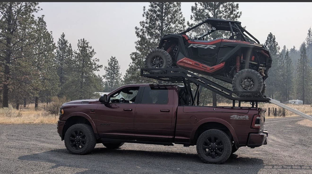 Aluminum SXS UTV Truck Rack
